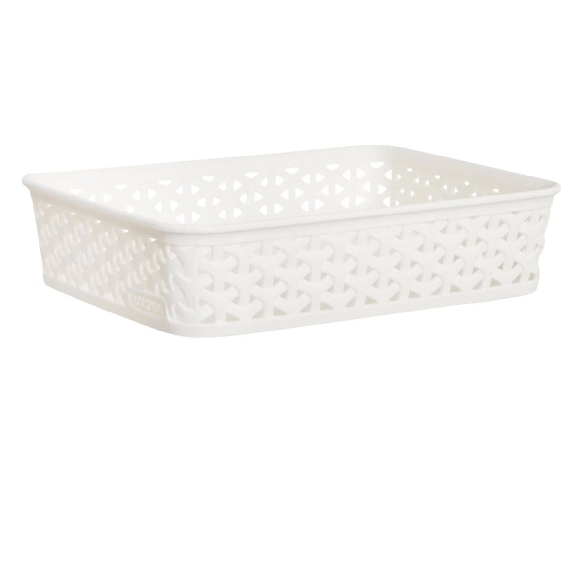 Rectangular storage basket