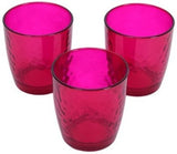 Glass Cup Set - Purple