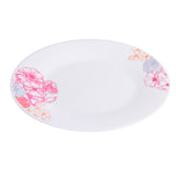 Round plate - white