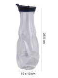 Water bottle with lid