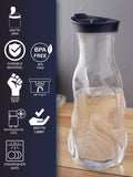Water bottle with lid