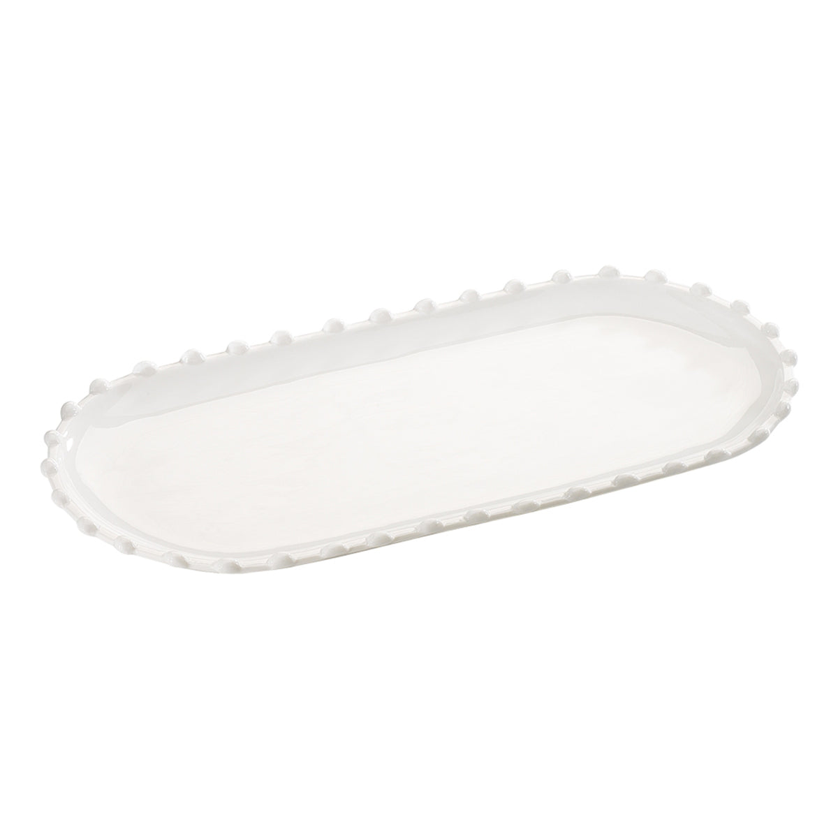 Pearl serving platter - White