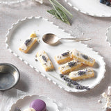 Pearl serving platter - White