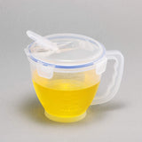 Measuring Cup with lid - Clear