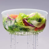 Round Salad Bowl - Clear