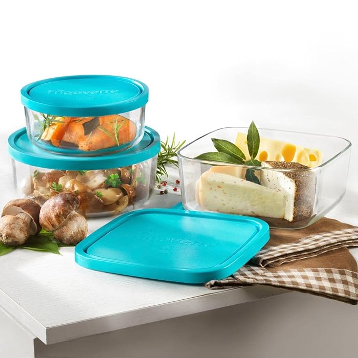 Round Food Canister , Clear