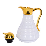 Vacuum Jug - White & Gold