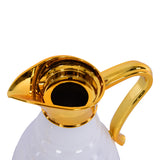 Vacuum Jug - White & Gold