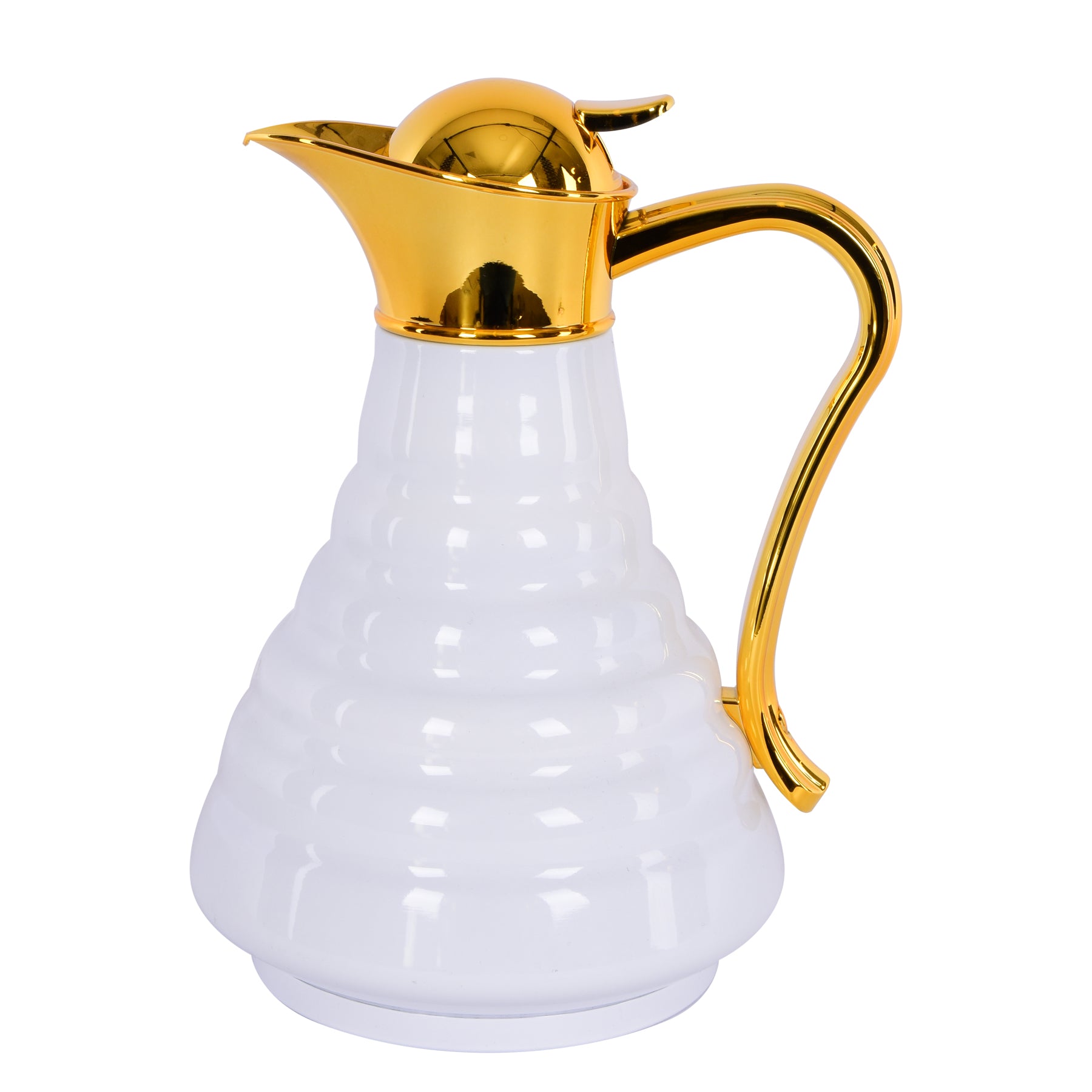 Vacuum Jug - White & Gold