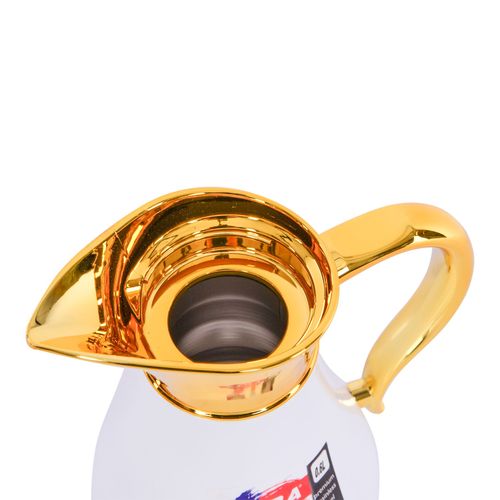 Vacuum Jug - White & Gold