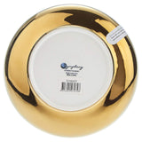 Adorn Serving Bowl - White and gold
