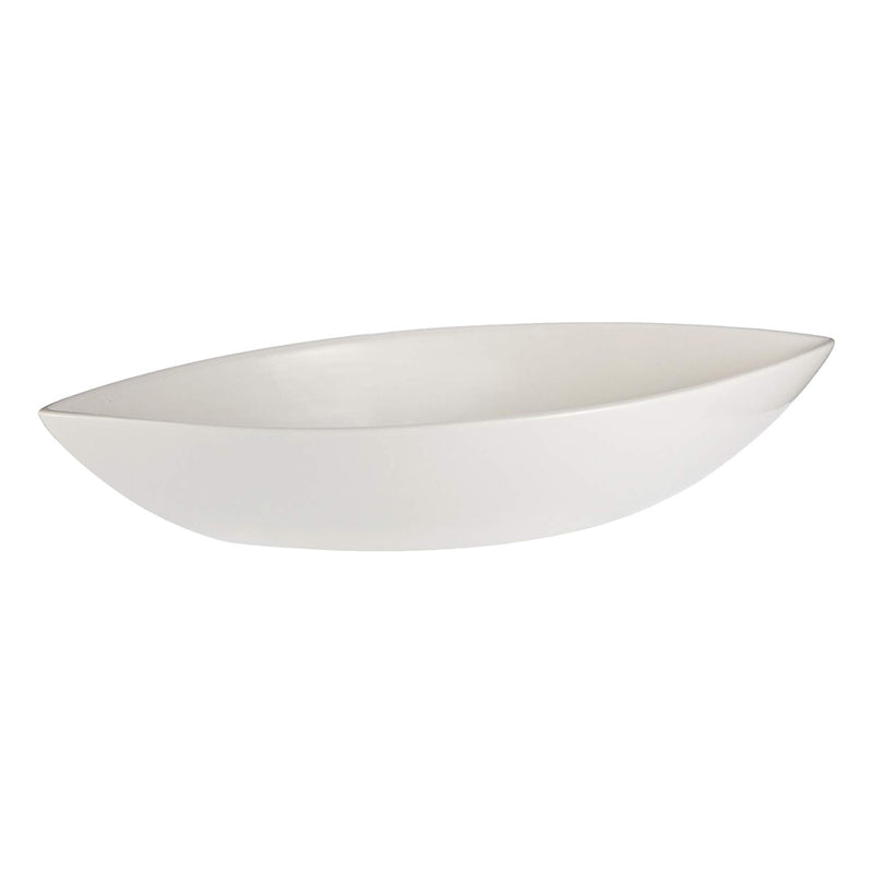 Symphony 4064 Oval Bowl 44X16Cm - White