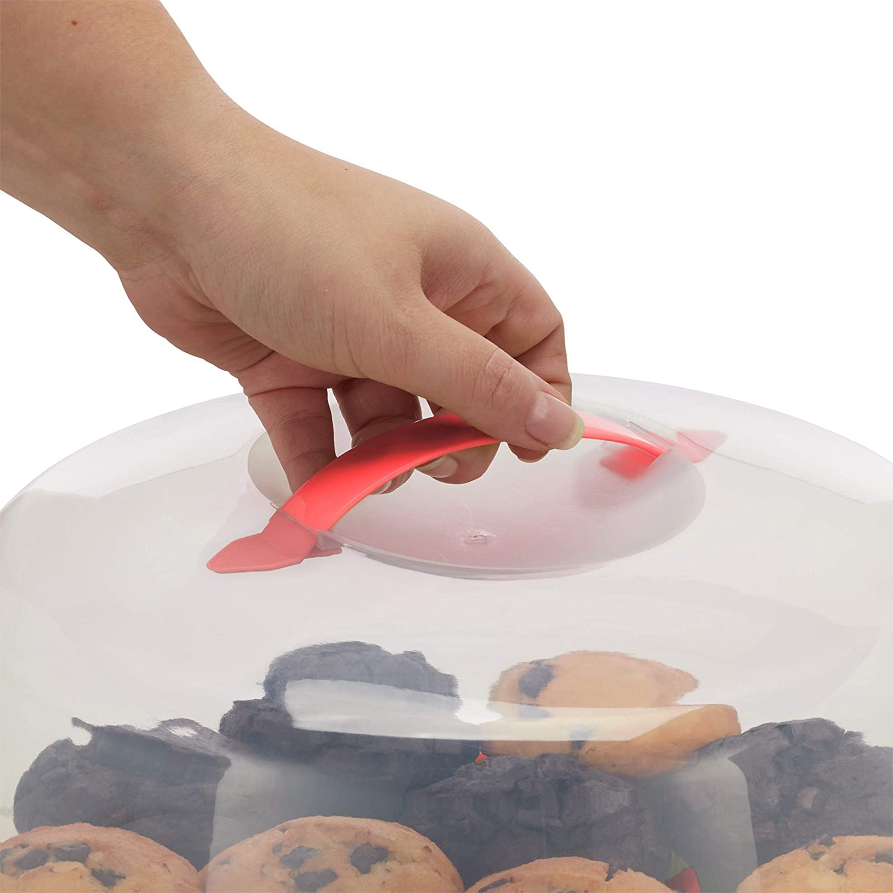 Round Cake Box - Red