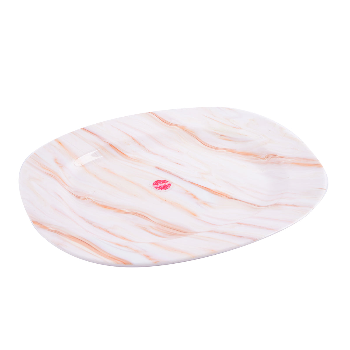 Oval serving platter