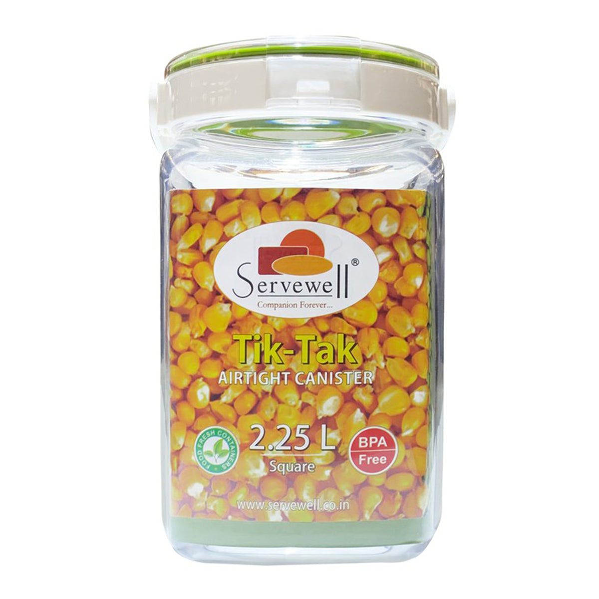 Round Canister with handle