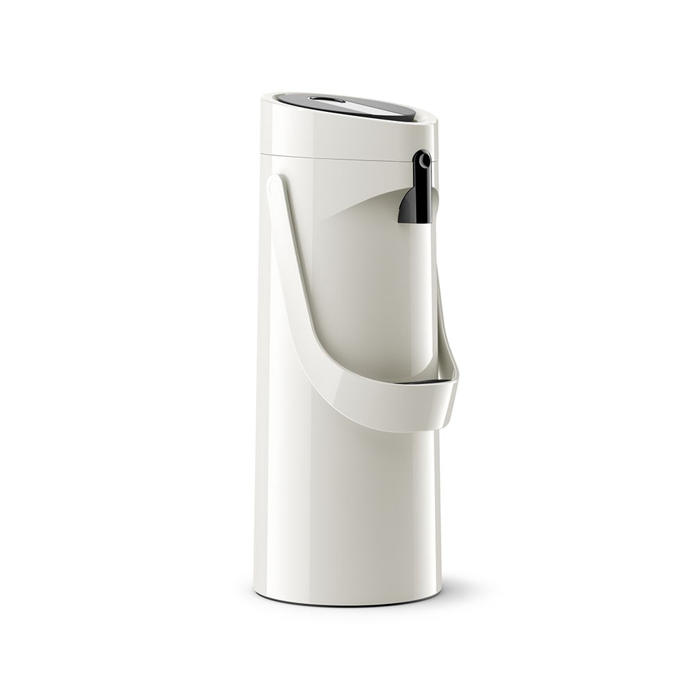 Ponza Pump Flask , White Color