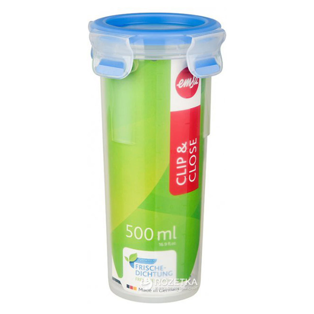 Round Food Canister - Clear