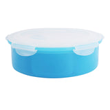 Round Food Container - Blue