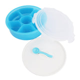 Round Food Container - Blue