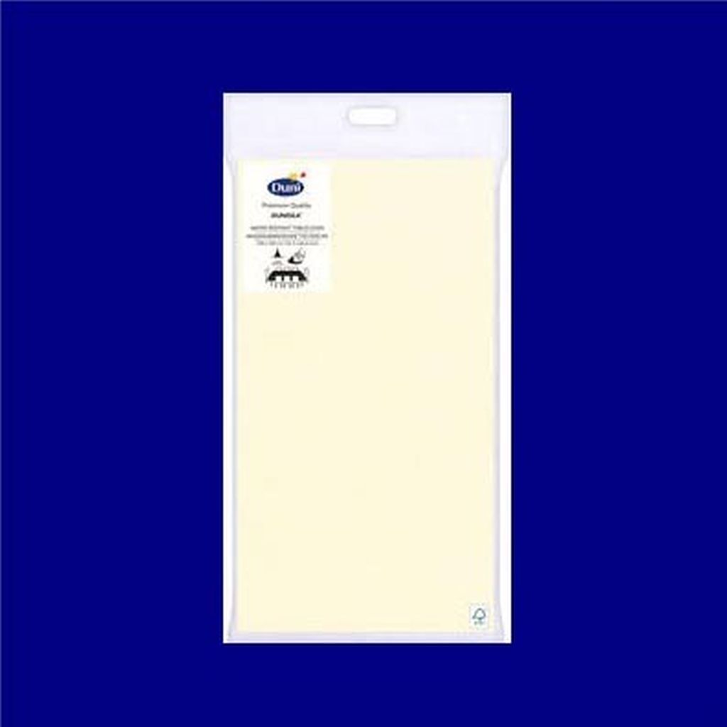 Duni Du Table Cloth 138X220Cm-Cream
