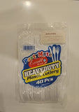 Excell Partymate Premium Supper Strong Teaspoons Xl-White