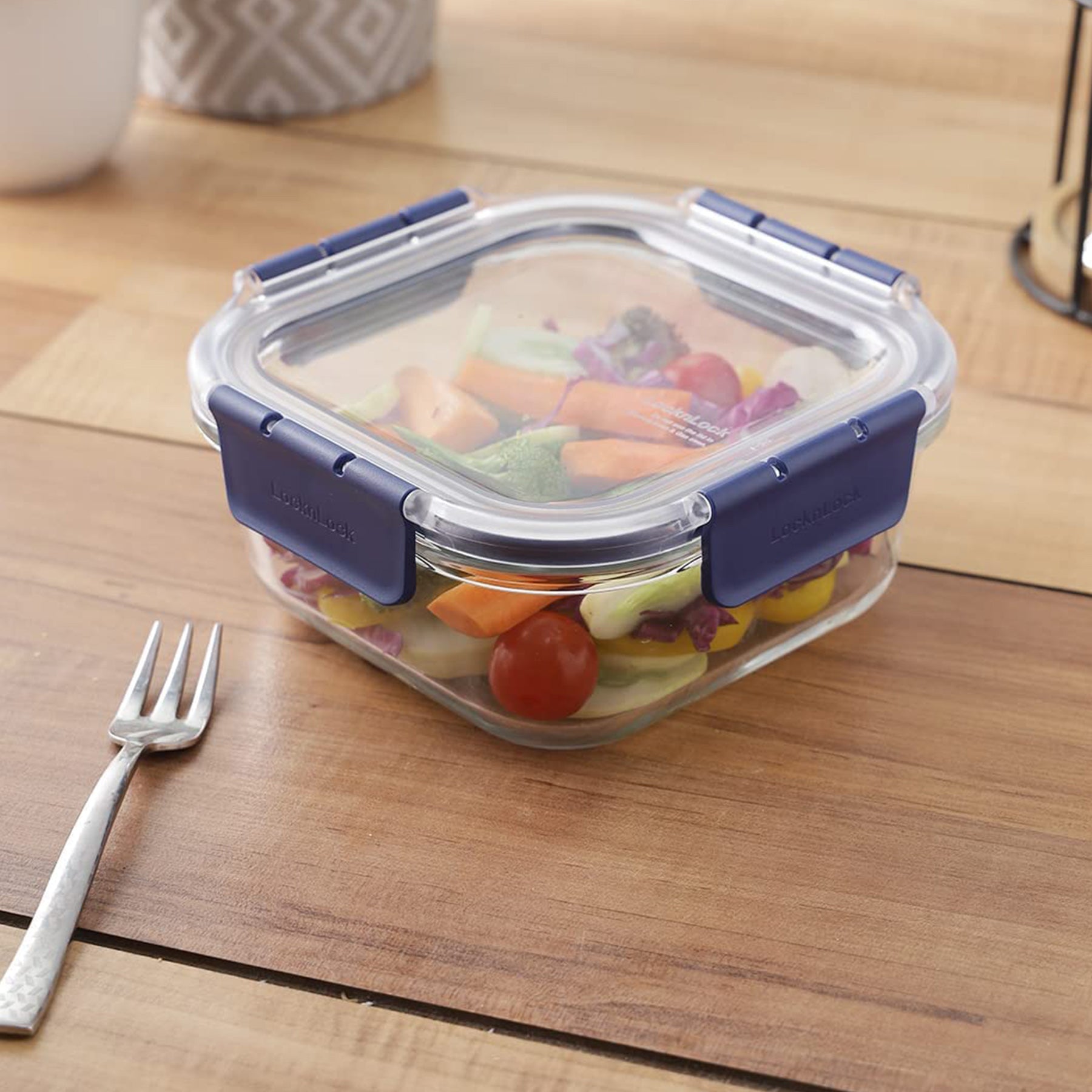 Rectangle Food Canister , Clear