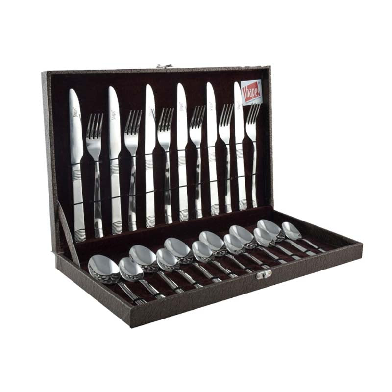 Lynex 24-Piece Cutlery Set - Silver