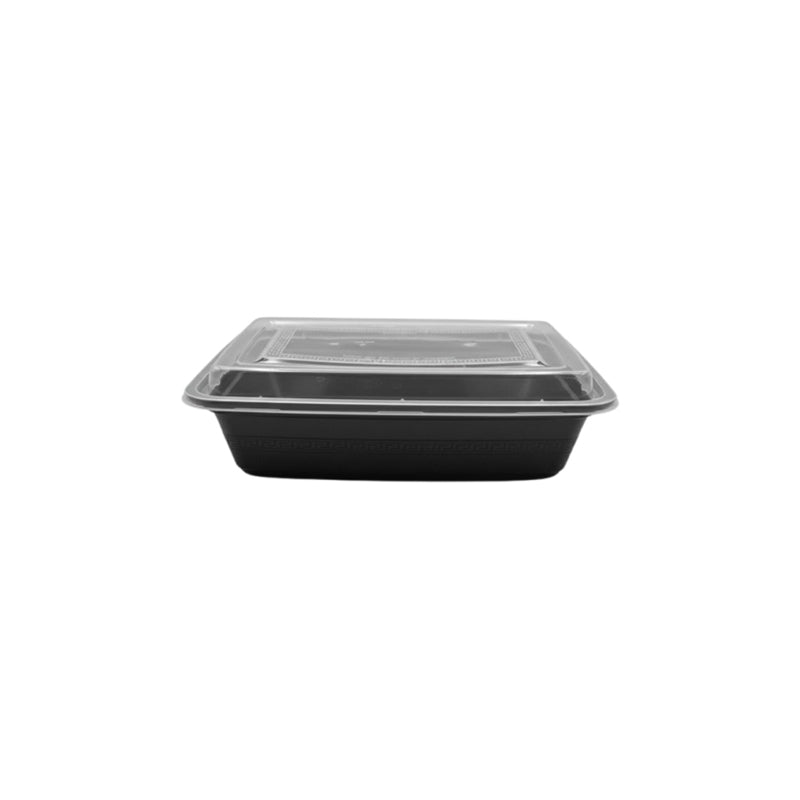 Re 38 Rectangle Container. W/L 10'-Black