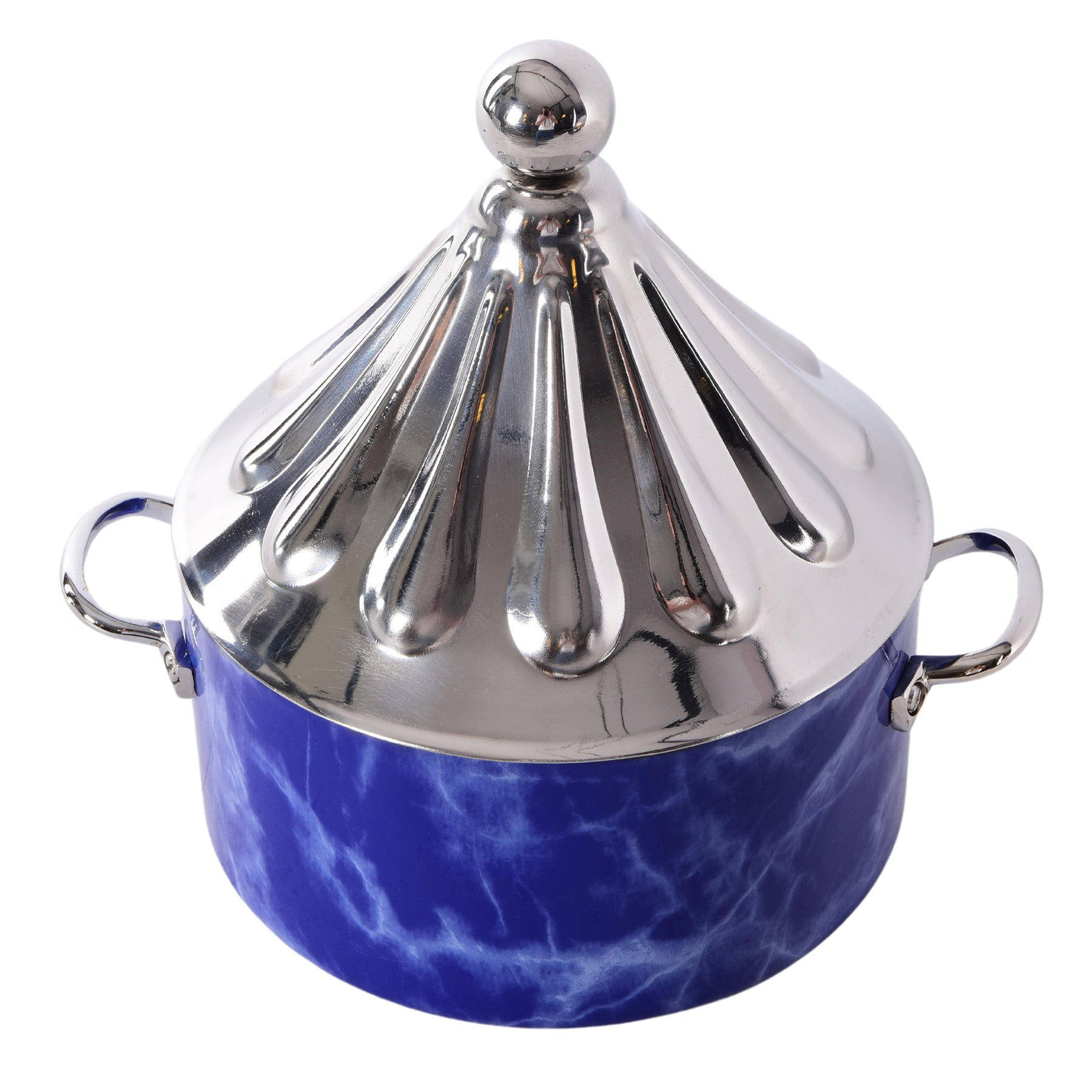 Petal hot pot  4 Liter - blue
