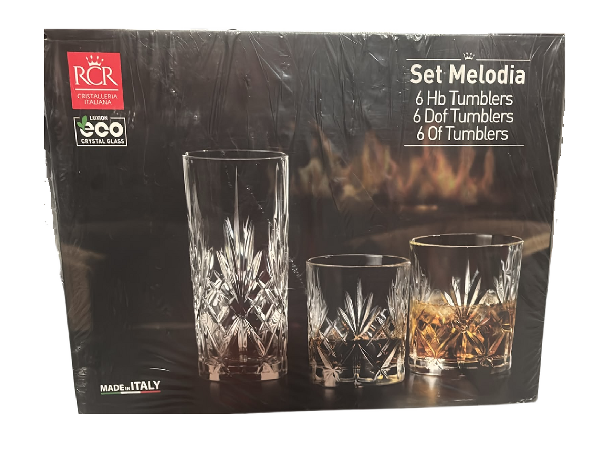 Rcr 734050 Melodia 18Pcs Set-Clear