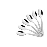Alpine Baby Spoon 6 Pcs - Silver