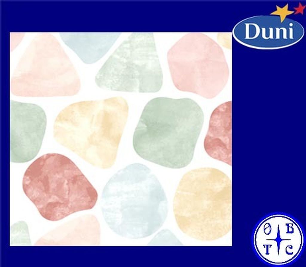 Duni Pd 198126 33Cm Napkin Silky Pebbles 20`-Pink