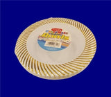Excell Dxl3454 Partymate Designer Plastic Disposable Bowls 12Oz-Gold