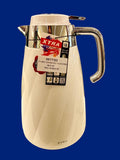 Xtra Diamond Curvy Vacuum Insulated Thermos-Cream