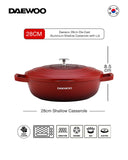 Granite Shakkow Casserol 28 Cm - Red