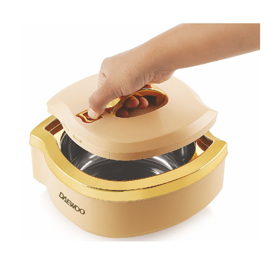 Daewoo 6L Insulated Stainless Steel Casserole – Superior Heat Retention Up To 7 Hours Food Warmer