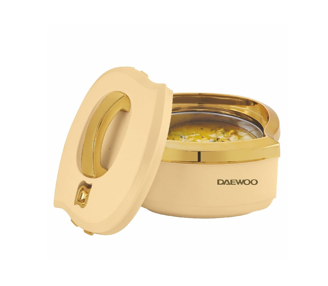 Daewoo 6L Insulated Stainless Steel Casserole – Superior Heat Retention Up To 7 Hours Food Warmer