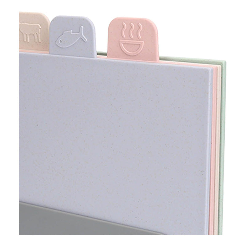4pcs Cutting board set Macaron