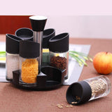 7pcs Spice rack Set - Black