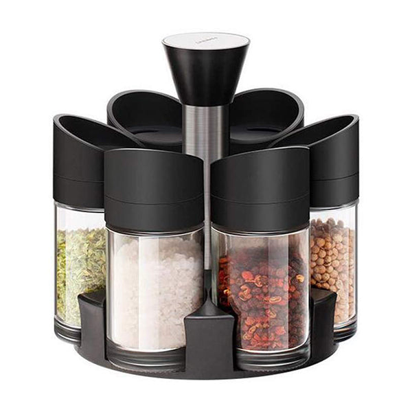 7pcs Spice rack Set - Black