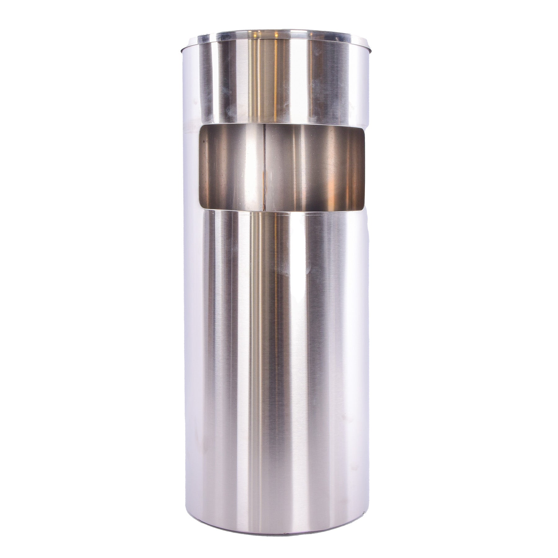 Stainless steel Dustbin with ashtray