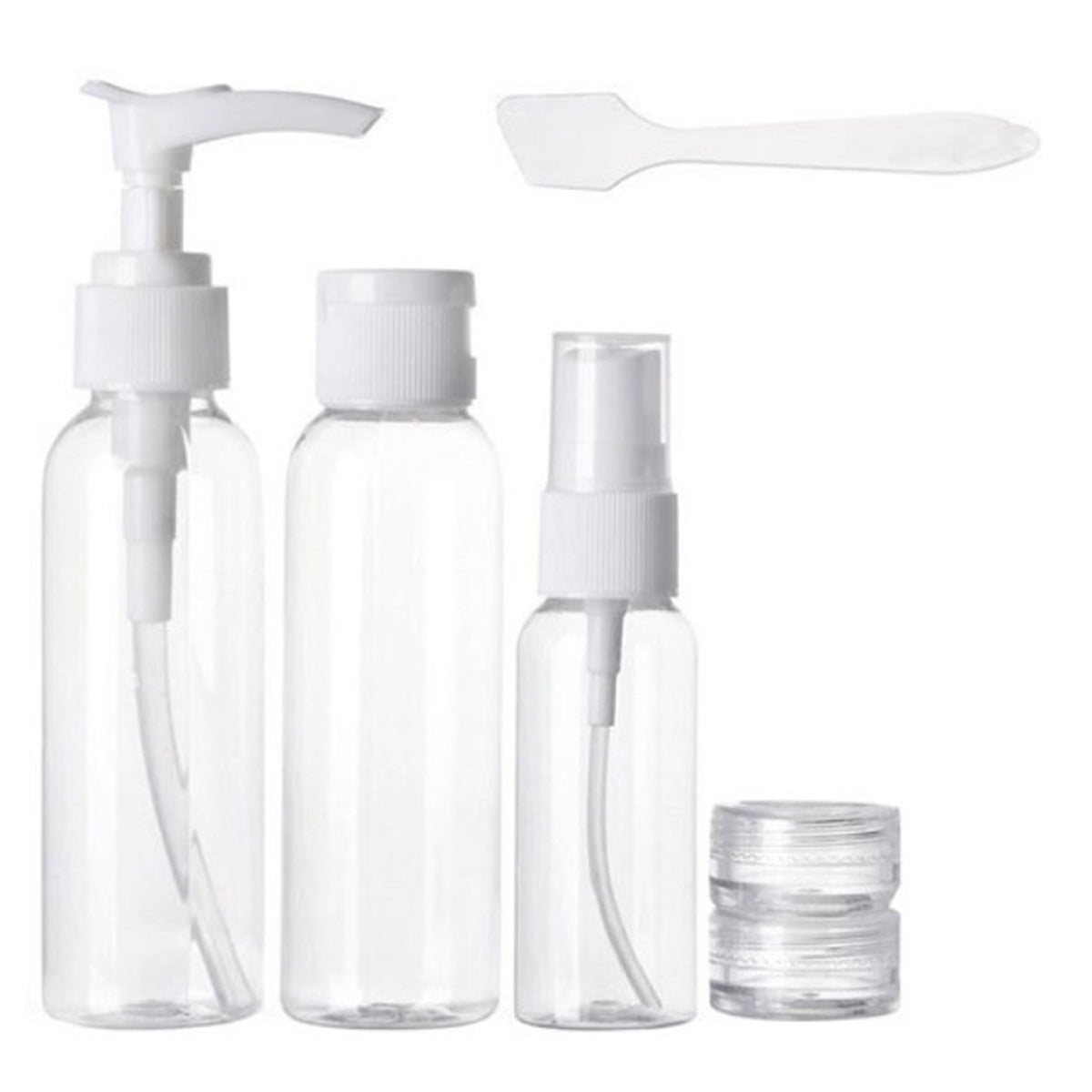 6 Pieces Travel bottle kit with bag