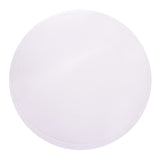 Round Place Mat , White Color