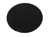 Place Mat Round 38Cm -Black