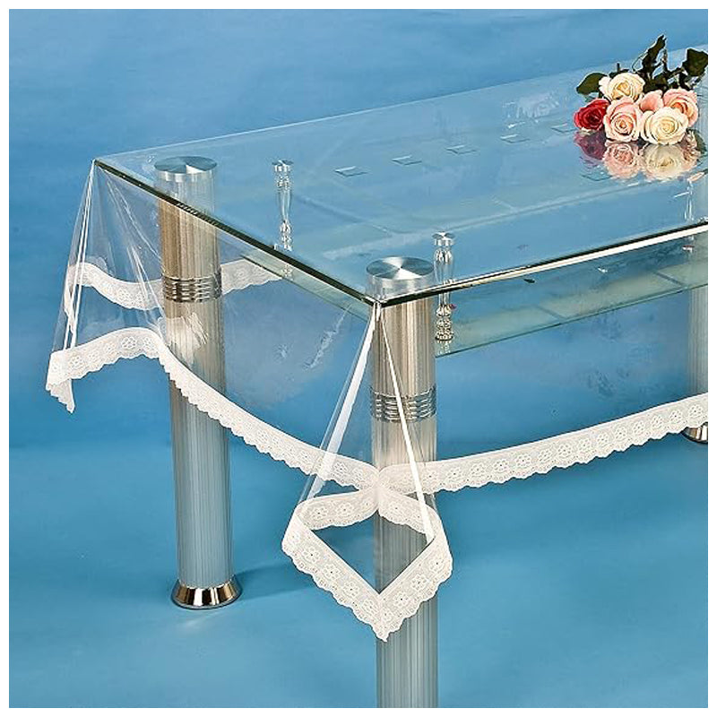 Rectangular Table Cover – 152×310 Cm - Clear