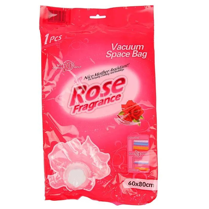 Large Vacuum Storage Bag , Rose Fragrance