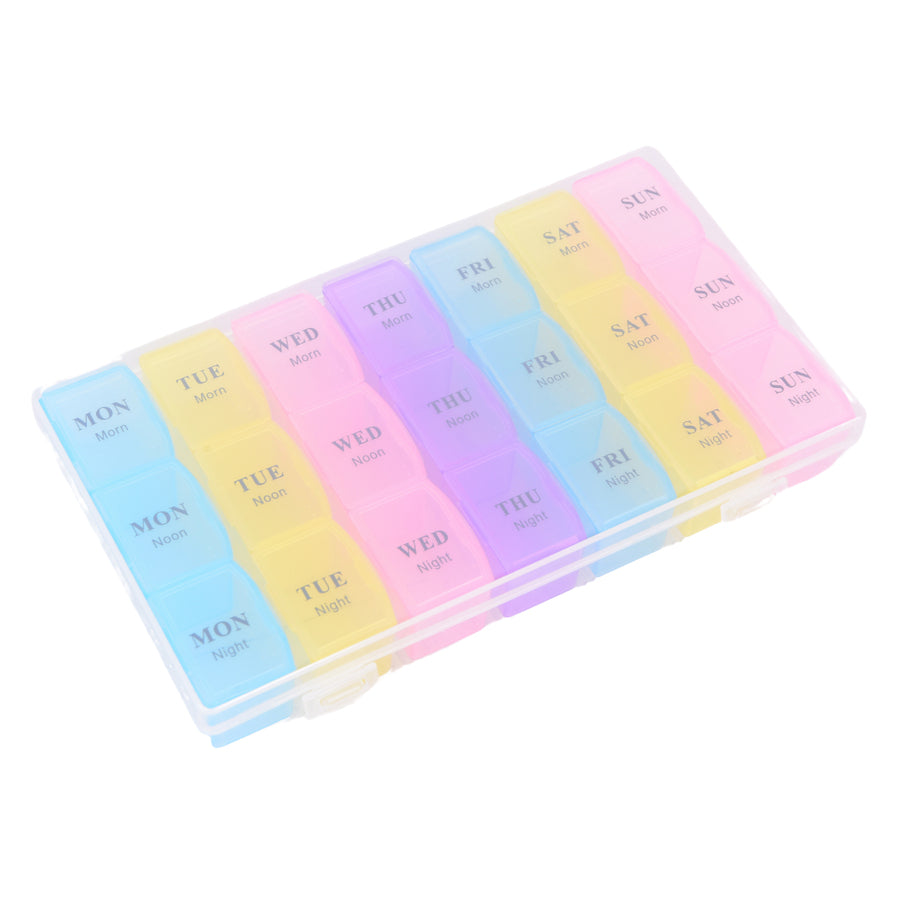 Pill Box 3 Times , 7 Days