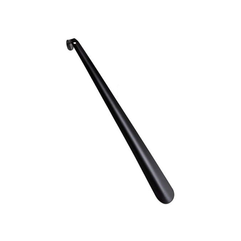 Shoe Horn W/Hook Hammer Finish Black 57Cm-Black