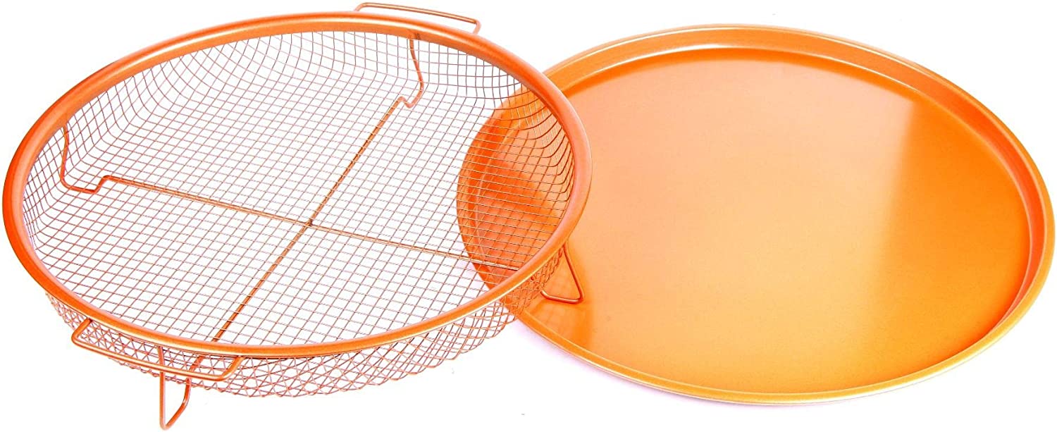 Round Copper Crisper Tray