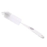 Bottle Cleaning Brush- White & Light Grey Color